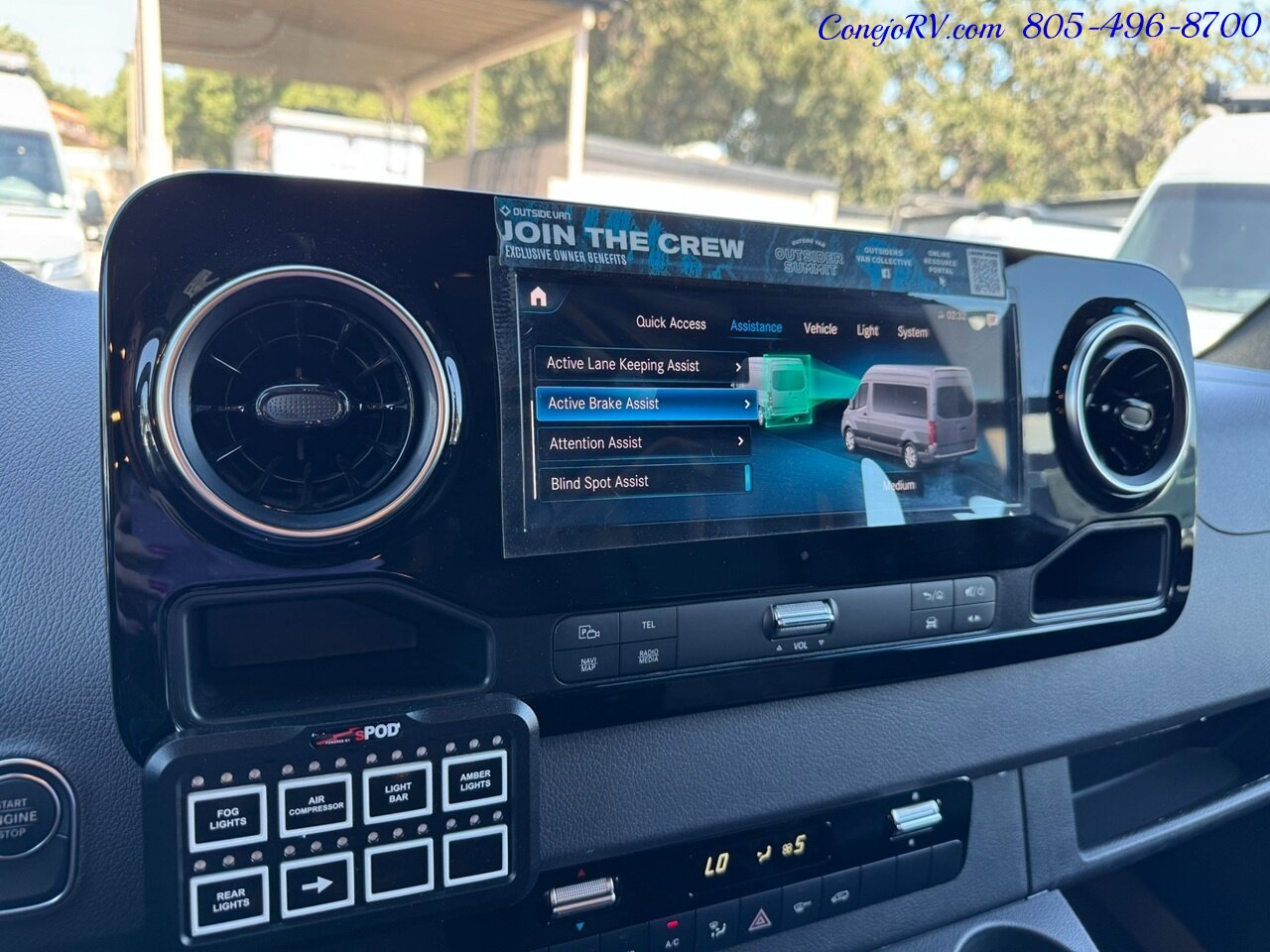 2025 Outside Van Syncline Mercedes 144 Turbo Diesel 1030AH Lithium AWD Adventure Van Custom Upgrades - Photo 45 - Thousand Oaks, CA 91360
