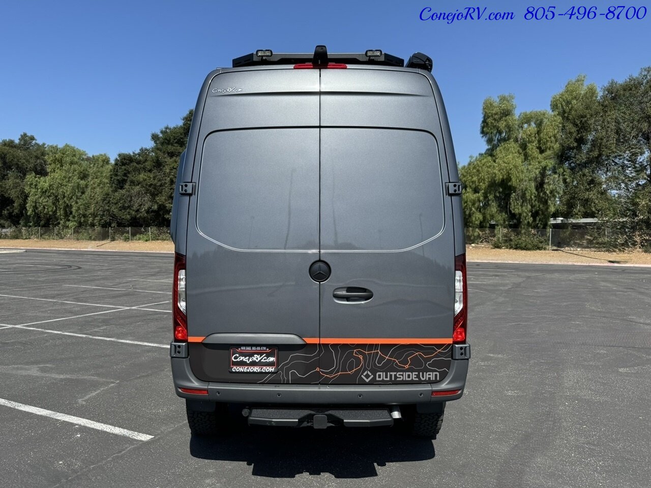 2024 Outside Van Syncline Mercedes AWD 144 Turbo Diesel 1030AH Lithium  Adventure Van Custom Upgrades - Photo 37 - Thousand Oaks, CA 91360