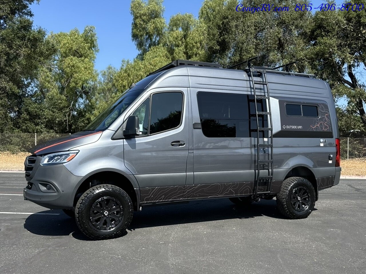 2024 Outside Van Syncline Mercedes AWD 144 Turbo Diesel 1030AH Lithium  Adventure Van Custom Upgrades - Photo 1 - Thousand Oaks, CA 91360