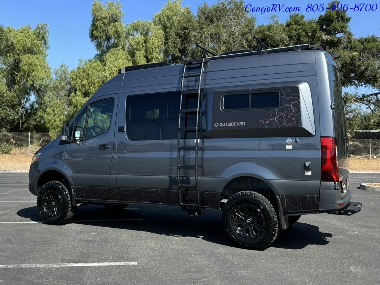 2024 Outside Van Syncline Mercedes AWD 144 Turbo Diesel 1030AH Lithium  Adventure Van Custom Upgrades - Photo 2 - Thousand Oaks, CA 91360