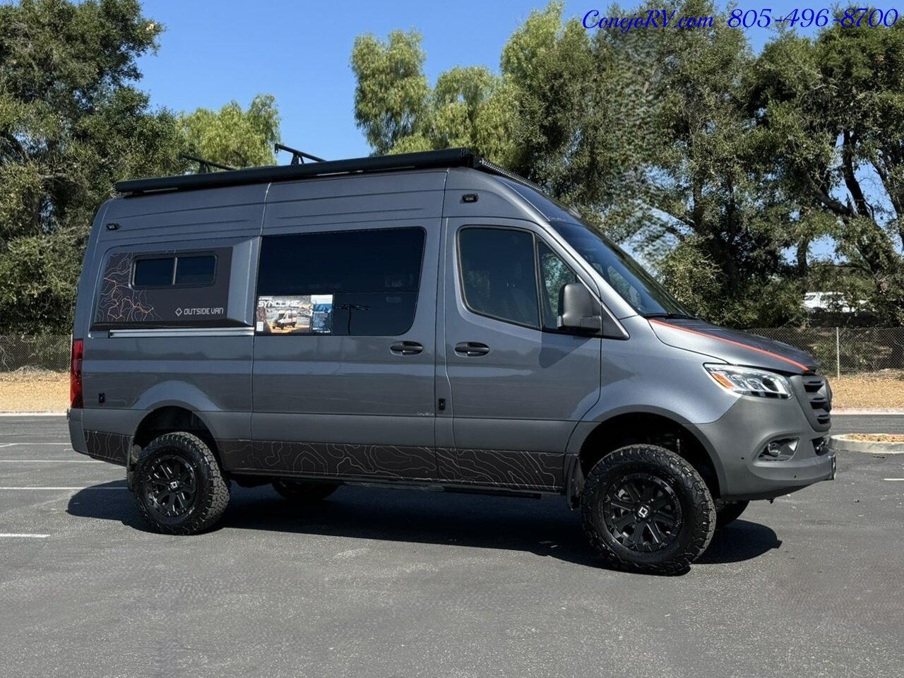 2024 Outside Van Syncline Mercedes AWD 144 Turbo Diesel 1030AH Lithium  Adventure Van Custom Upgrades - Photo 3 - Thousand Oaks, CA 91360