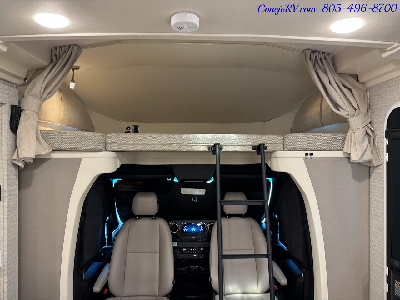 2025 Winnebago Navion 24D Full Wall Slide-Out Mercedes Turbo Diesel Full Body Paint 3K Miles - Photo 30 - Thousand Oaks, CA 91360
