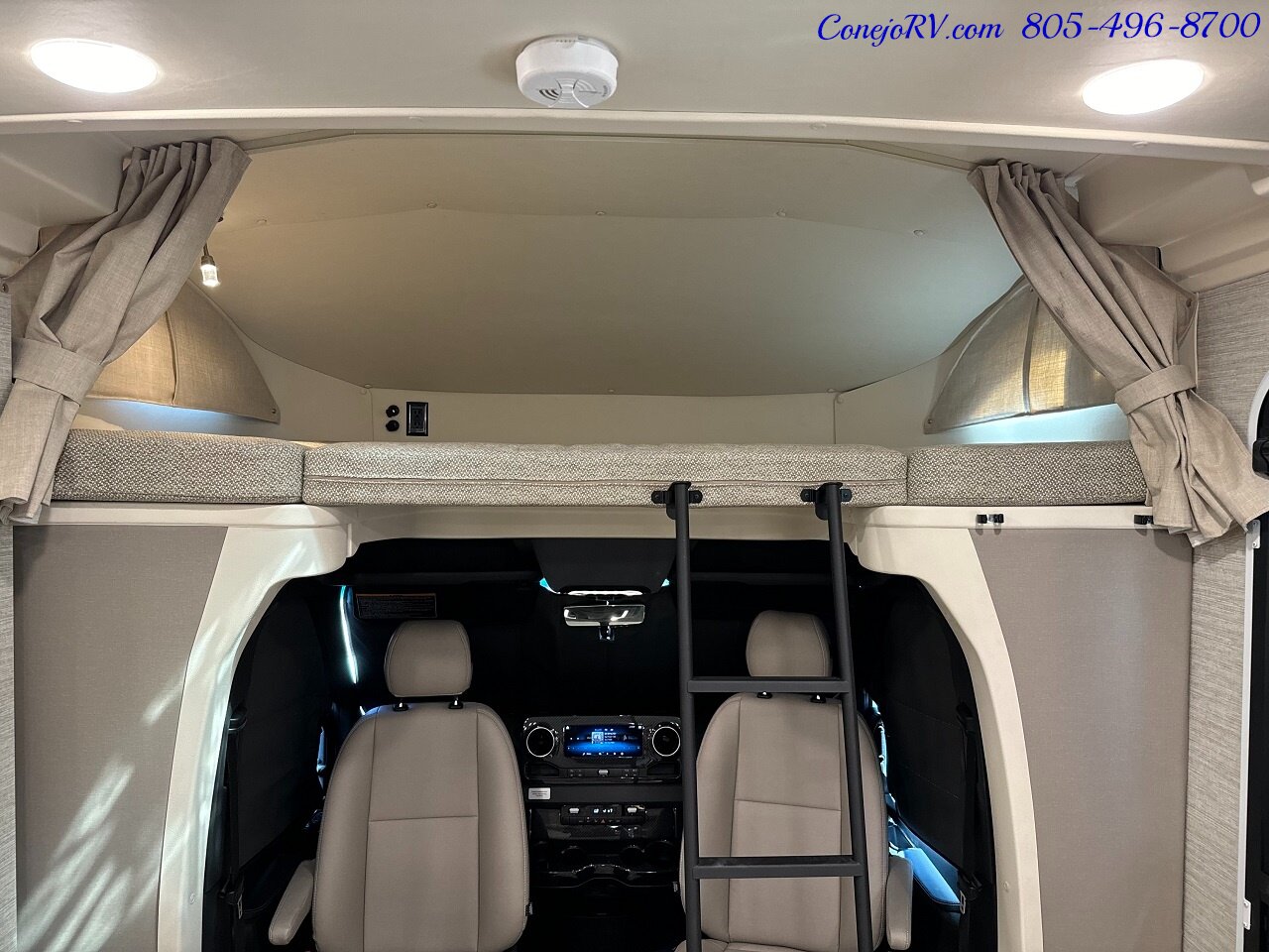 2025 Winnebago Navion 24D Full Wall Slide-Out Mercedes Turbo Diesel Full  Body Paint - Photo 34 - Thousand Oaks, CA 91360