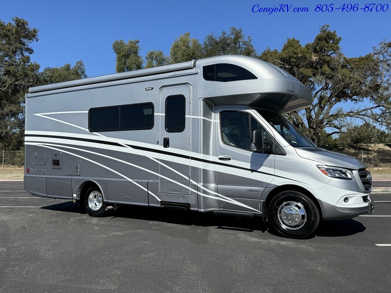 2025 Winnebago Navion 24D Full Wall Slide-Out Mercedes Turbo Diesel Full  Body Paint - Photo 3 - Thousand Oaks, CA 91360