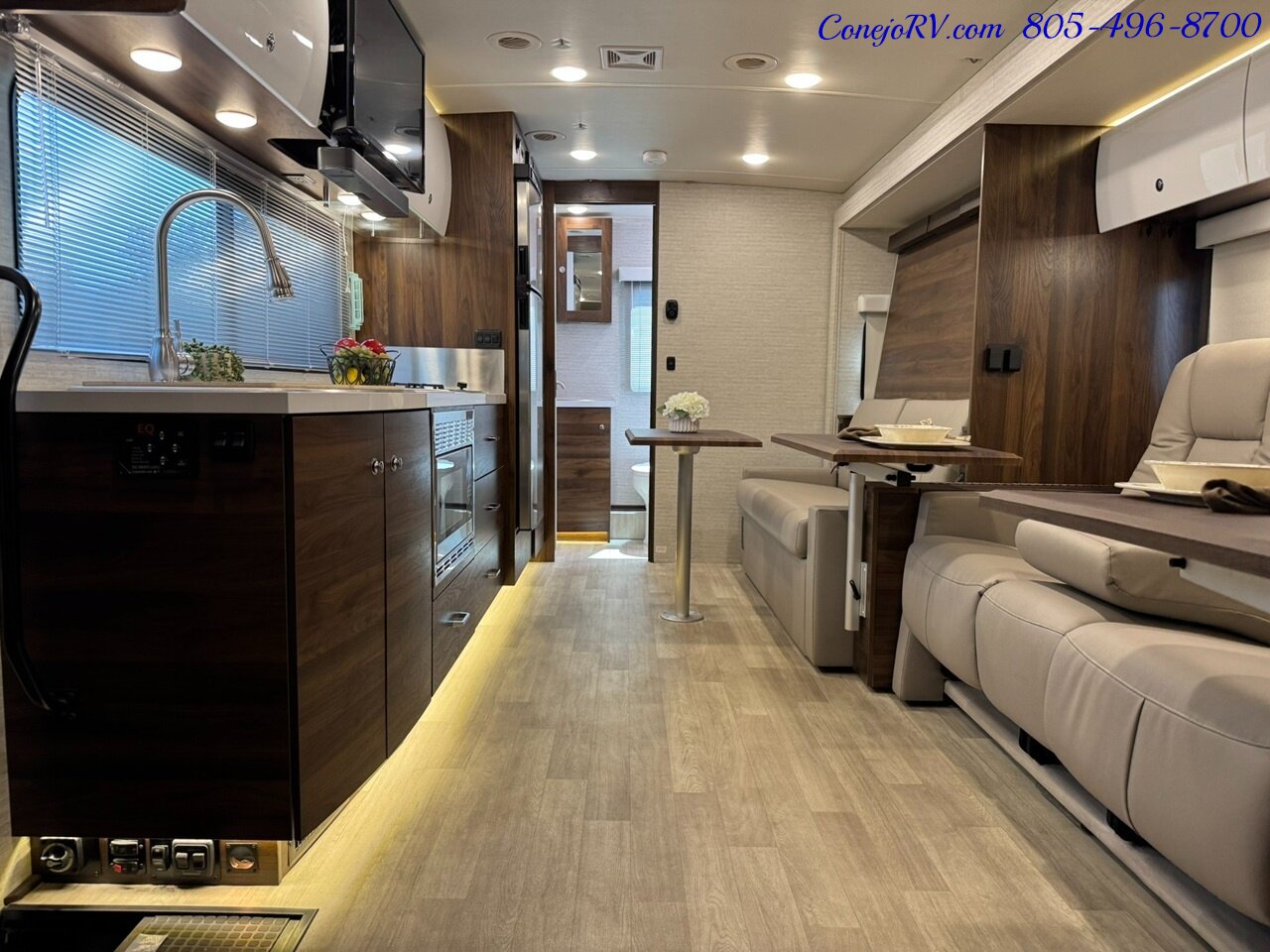 2025 Winnebago Navion 24D Full Wall Slide-Out Mercedes Turbo Diesel Full Body Paint 3K Miles - Photo 5 - Thousand Oaks, CA 91360