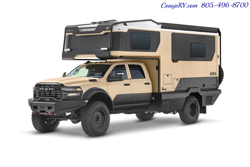 2027 Winnebago Arka 20Z Overland 4X4 Adventure Truck Ram 5500 Crew Cab  Cummins Turbo Diesel, 8.4 KWH Lithionics System