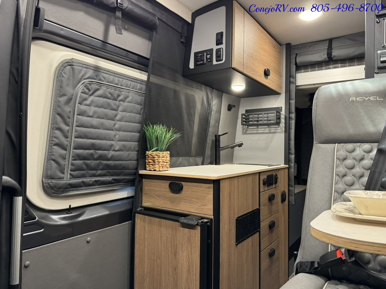 2025 Winnebago Revel 44E AWD Sprinter Mercedes Turbo Diesel, 8.4KWH  Lithionics System - Photo 7 - Thousand Oaks, CA 91360