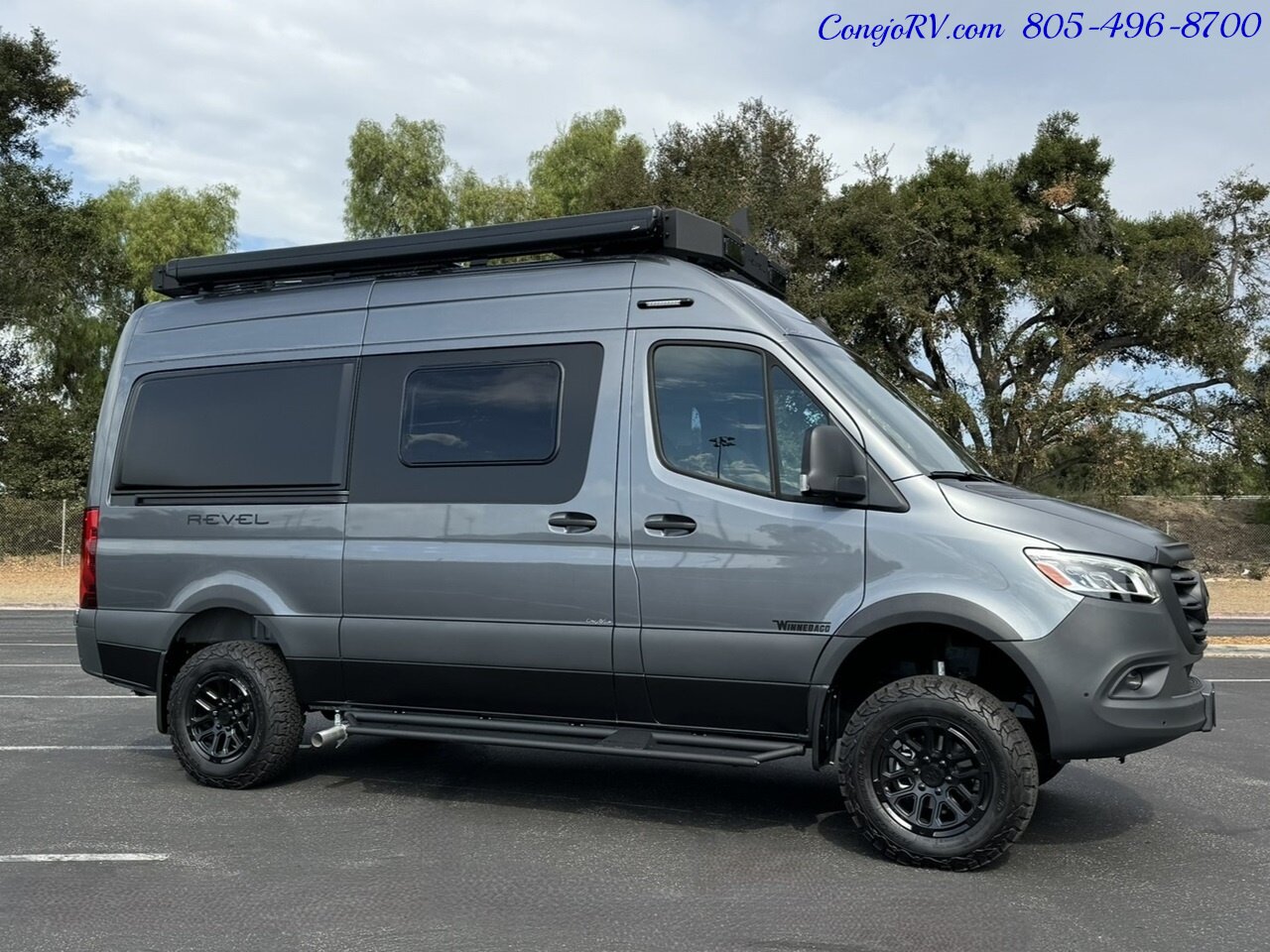 2025 Winnebago Revel 44E AWD Sprinter Mercedes Turbo Diesel, 8.4KWH  Lithionics System - Photo 3 - Thousand Oaks, CA 91360