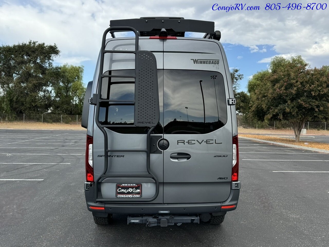 2025 Winnebago Revel 44E AWD Sprinter Mercedes Turbo Diesel, 8.4KWH  Lithionics System - Photo 41 - Thousand Oaks, CA 91360