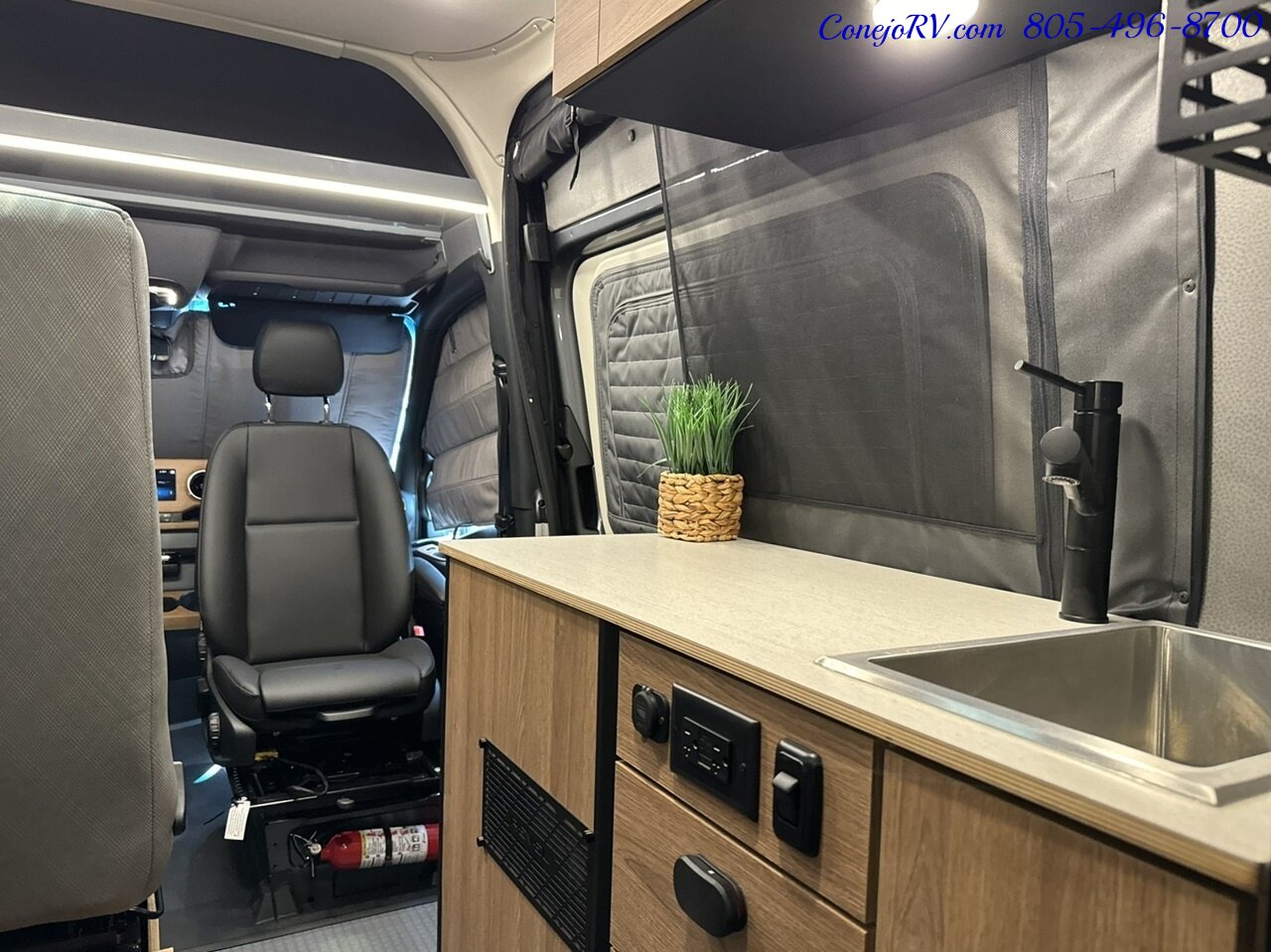 2025 Winnebago Revel 44E AWD Sprinter Mercedes Turbo Diesel, 8.4KWH  Lithionics System - Photo 28 - Thousand Oaks, CA 91360