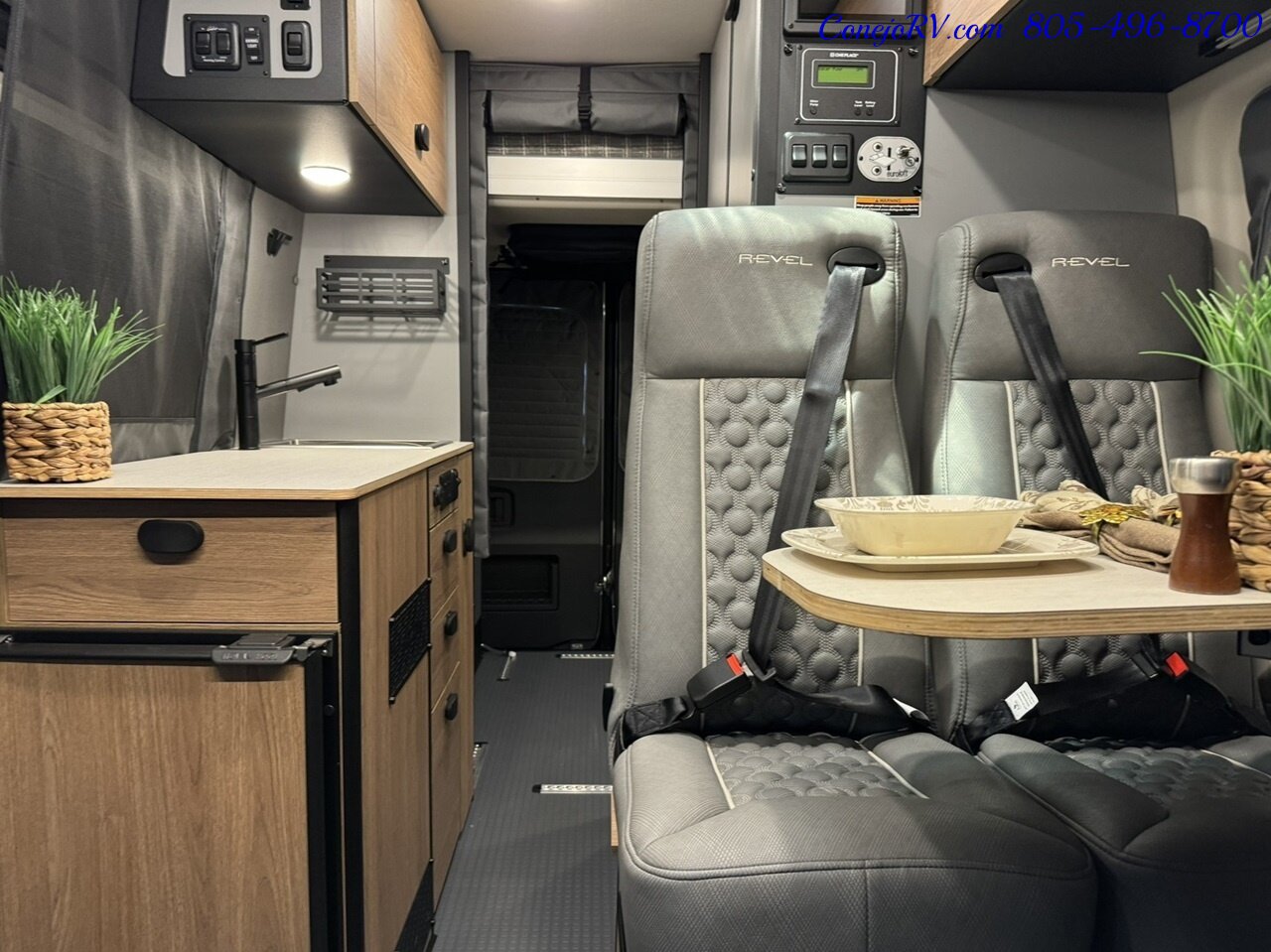 2025 Winnebago Revel 44E AWD Sprinter Mercedes Turbo Diesel, 8.4KWH  Lithionics System - Photo 5 - Thousand Oaks, CA 91360