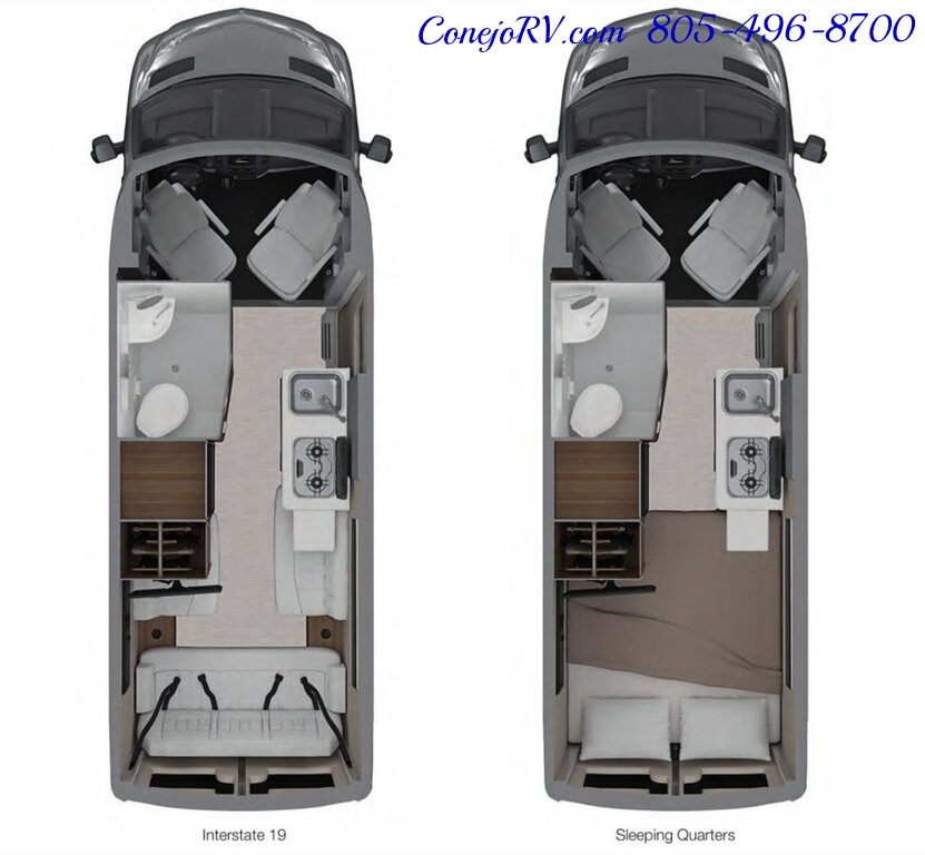 2022 Airstream Interstate 19 4X4 Tommy Bahama Special Edition Touring Coach - Photo 50 - Thousand Oaks, CA 91360