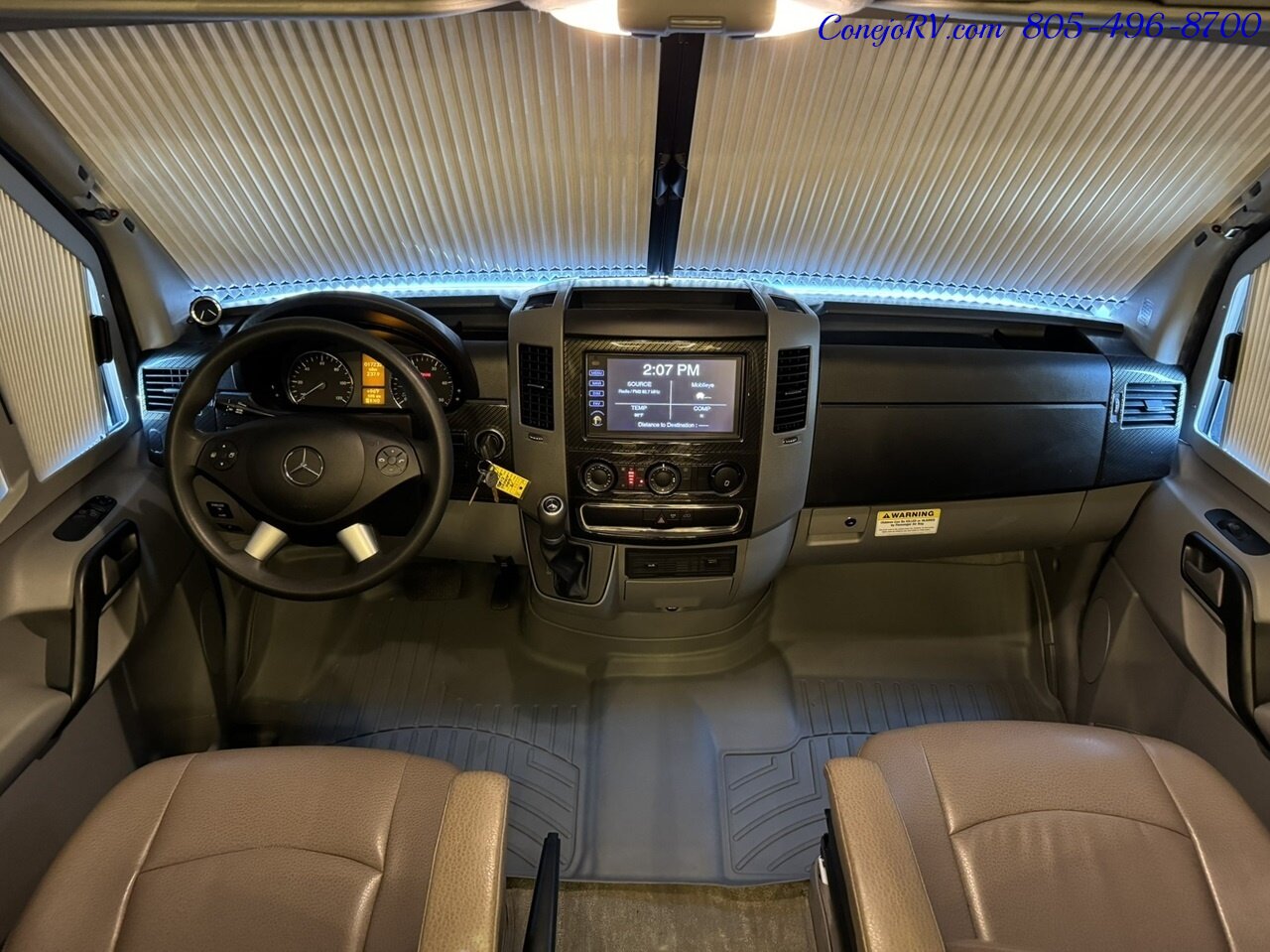 2019 Winnebago Navion 24D Full Wall Slide-Out Mercedes Turbo Diesel 17K  Miles - Photo 34 - Thousand Oaks, CA 91360