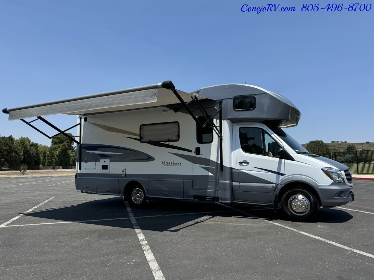 2019 Winnebago Navion 24D Full Wall Slide-Out Mercedes Turbo Diesel 17K  Miles - Photo 47 - Thousand Oaks, CA 91360