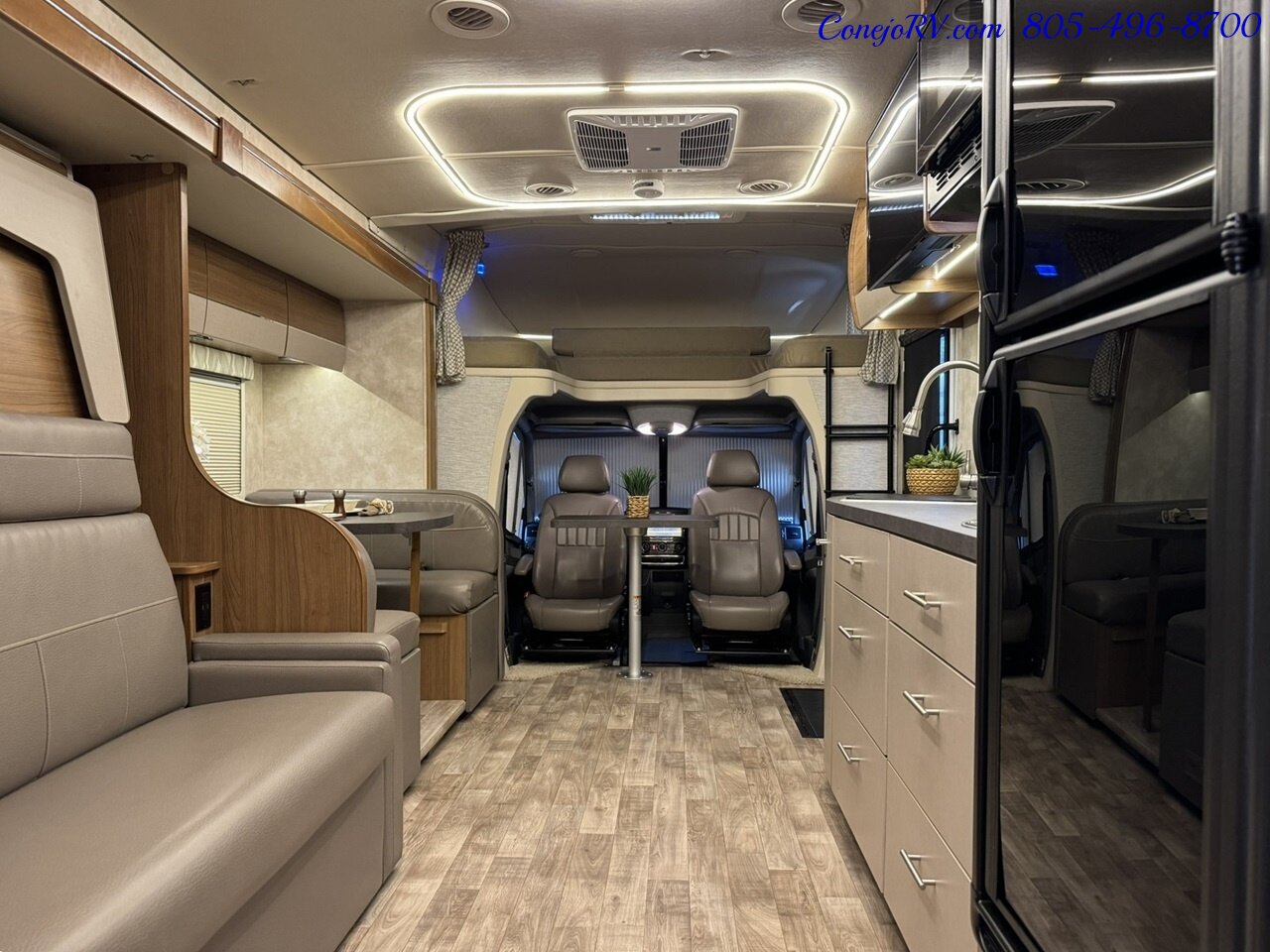 2019 Winnebago Navion 24D Full Wall Slide-Out Mercedes Turbo Diesel 17K  Miles - Photo 26 - Thousand Oaks, CA 91360