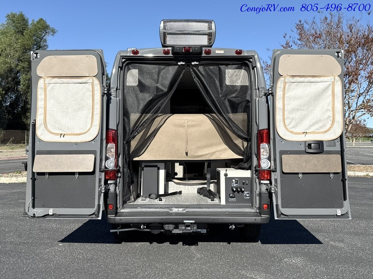 2026 Winnebago Solis 59P **NEW FOR 2026 2.8KW GENERATOR**Pop Top Full  Galley Convertible SOFA Roof AC - Photo 41 - Thousand Oaks, CA 91360