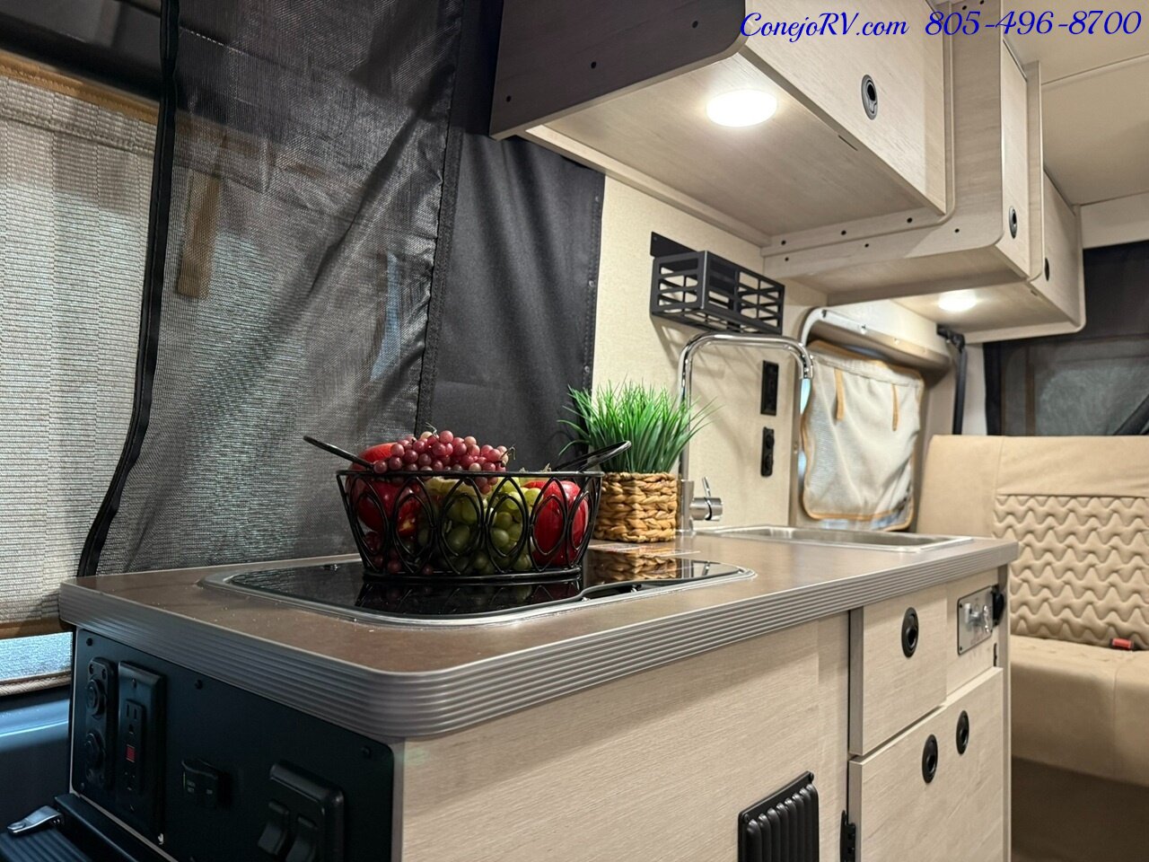 2026 Winnebago Solis 59P **NEW FOR 2026 2.8KW GENERATOR**Pop Top Full  Galley Convertible SOFA Roof AC - Photo 11 - Thousand Oaks, CA 91360