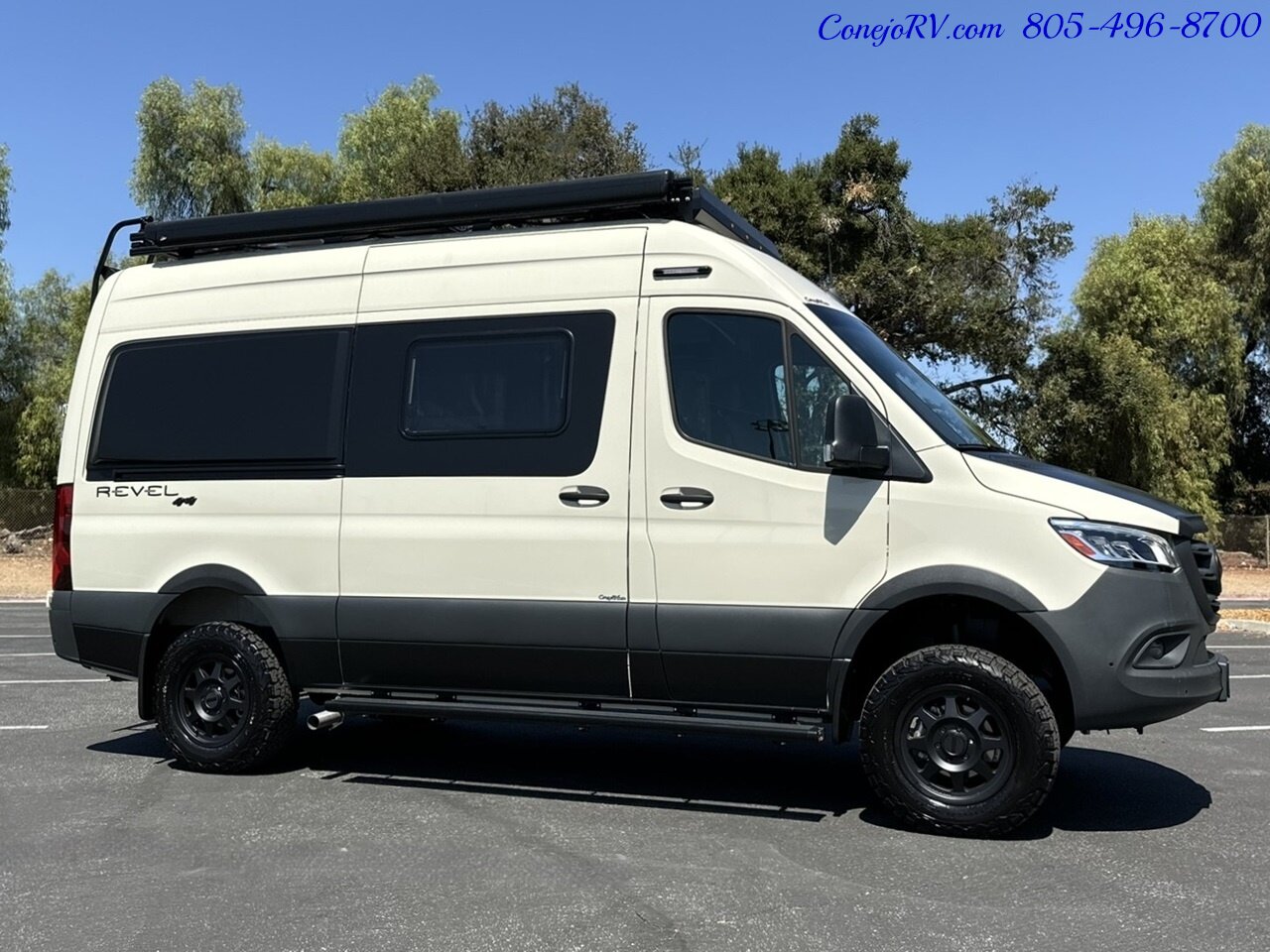 2024 Winnebago Revel 44E 4X4 Sprinter Mercedes Turbo Diesel, 320 AH Lithium   - Photo 3 - Thousand Oaks, CA 91360