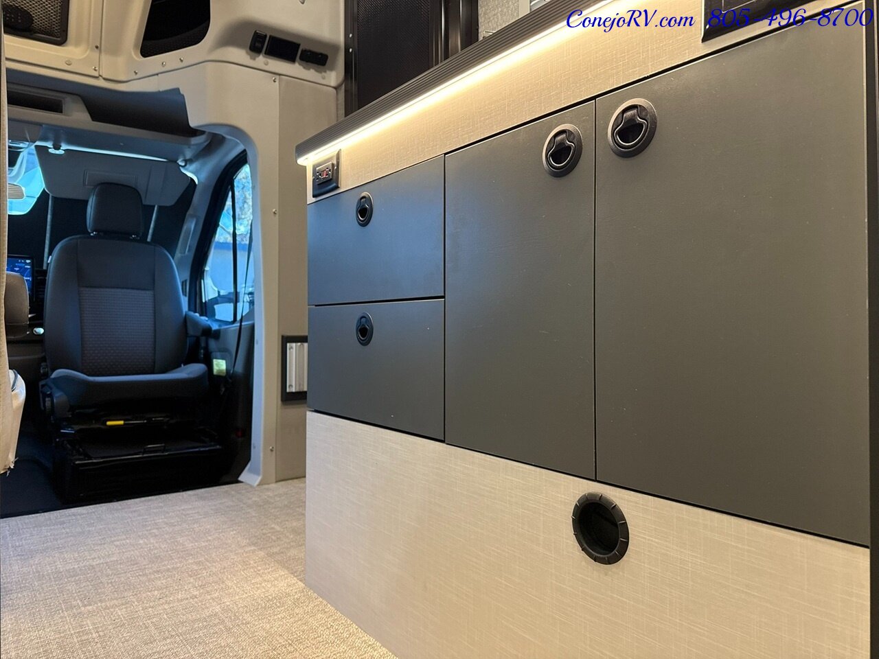 2023 Winnebago Ekko 22A Lithium Power 310HP All Wheel Drive Pop Top 25K Miles - Photo 15 - Thousand Oaks, CA 91360