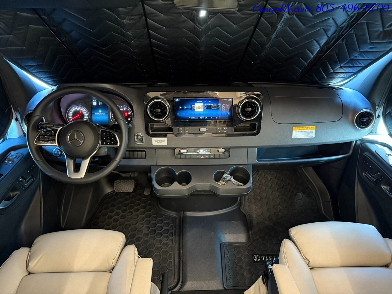 2026 Tiffin Wayfarer 25XRW Murphy Bed Full Wall Slide-Out Theater Seats Mercedes Turbo Diesel Full Body Paint - Photo 36 - Thousand Oaks, CA 91360
