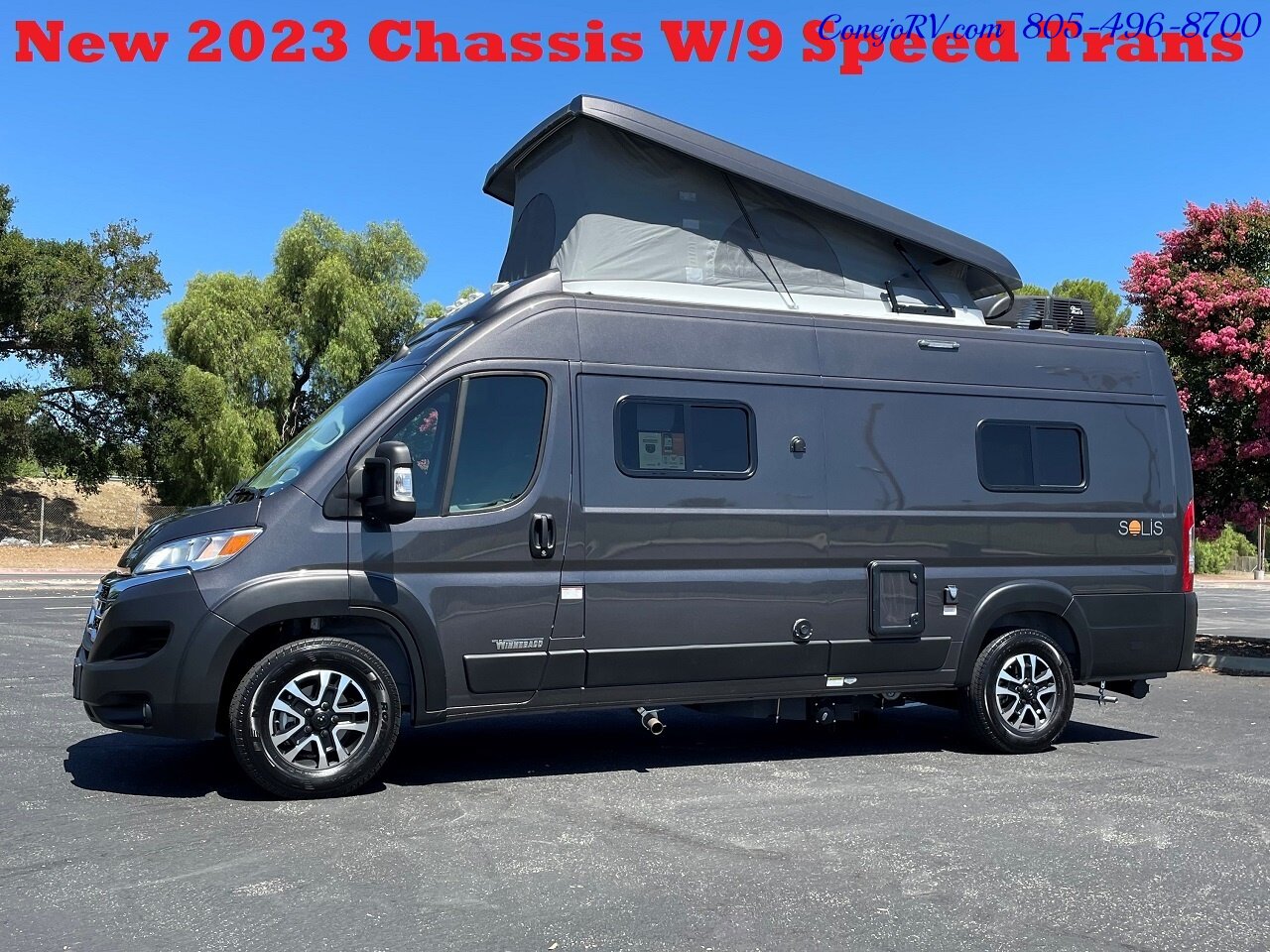 2023 WINNEBAGO Solis 59PX Murphy Bed Pop Top Full Galley New Chassis   - Photo 1 - Thousand Oaks, CA 91360