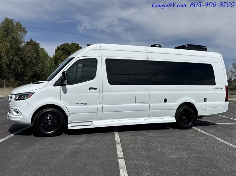 2025 Coachmen Galleria 24Q Quad Captain Seats Power Rear Lounge Mercedes  Turbo Diesel