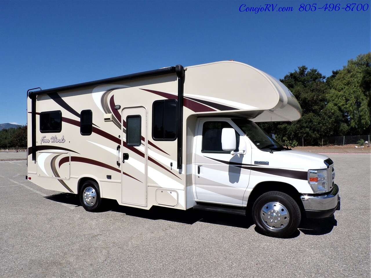 2017 Thor Four Winds 23U Cab Over Loft Bed E-450 Chassis for sale in ...