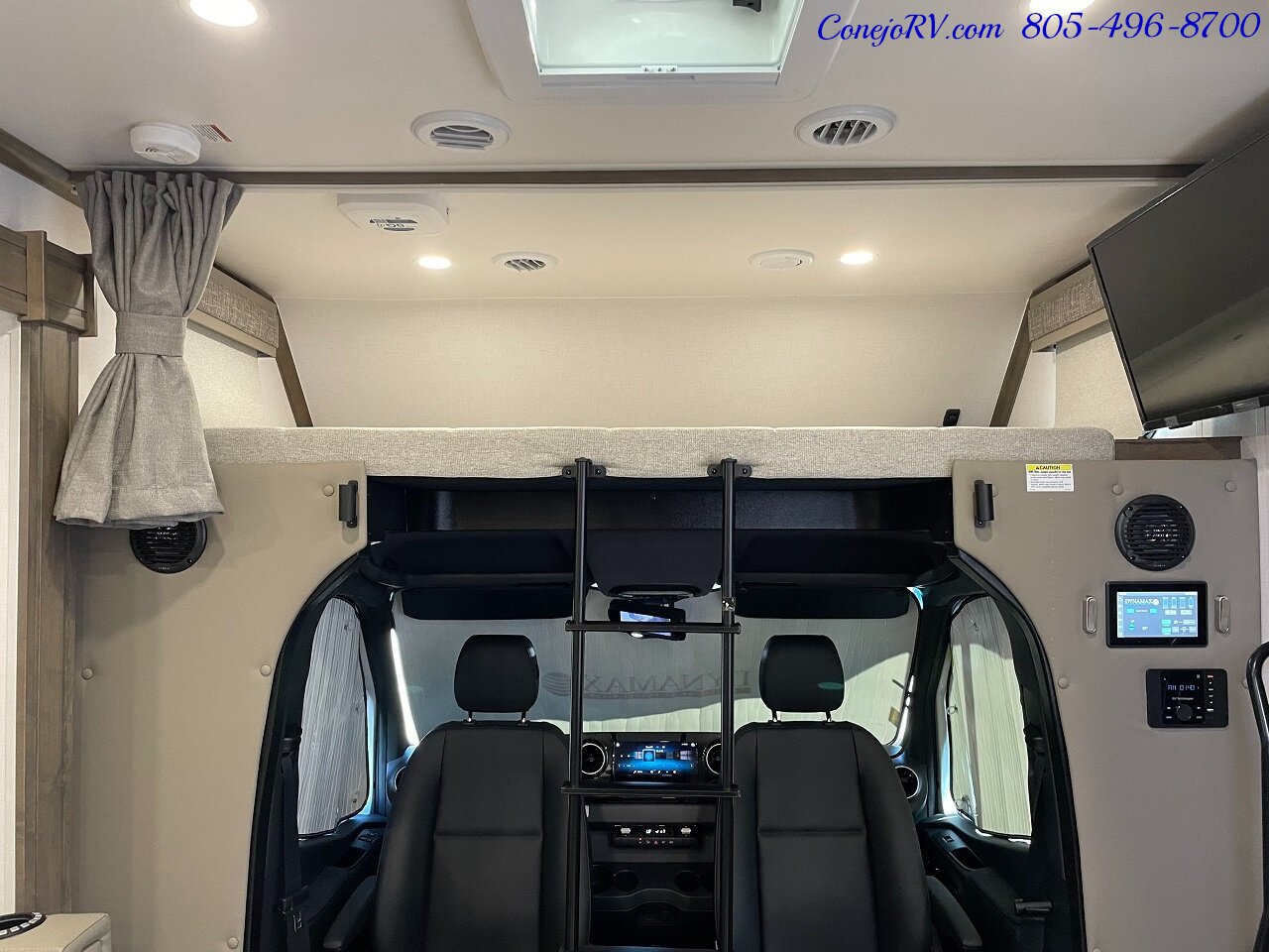 2024 DYNAMAX Isata 3 Series 24FW Full-Wall Slide HYDRAULIC LEVELERS Full Body Paint  Mercedes Turbo Diesel - Photo 30 - Thousand Oaks, CA 91360