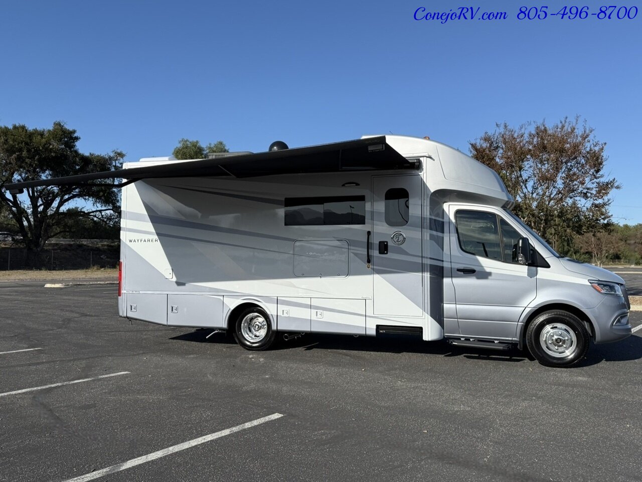 2026 Tiffin Wayfarer 25RW Murphy Bed Full Wall Slide-Out Booth Dinette Mercedes Turbo Diesel Full Body Paint - Photo 50 - Thousand Oaks, CA 91360