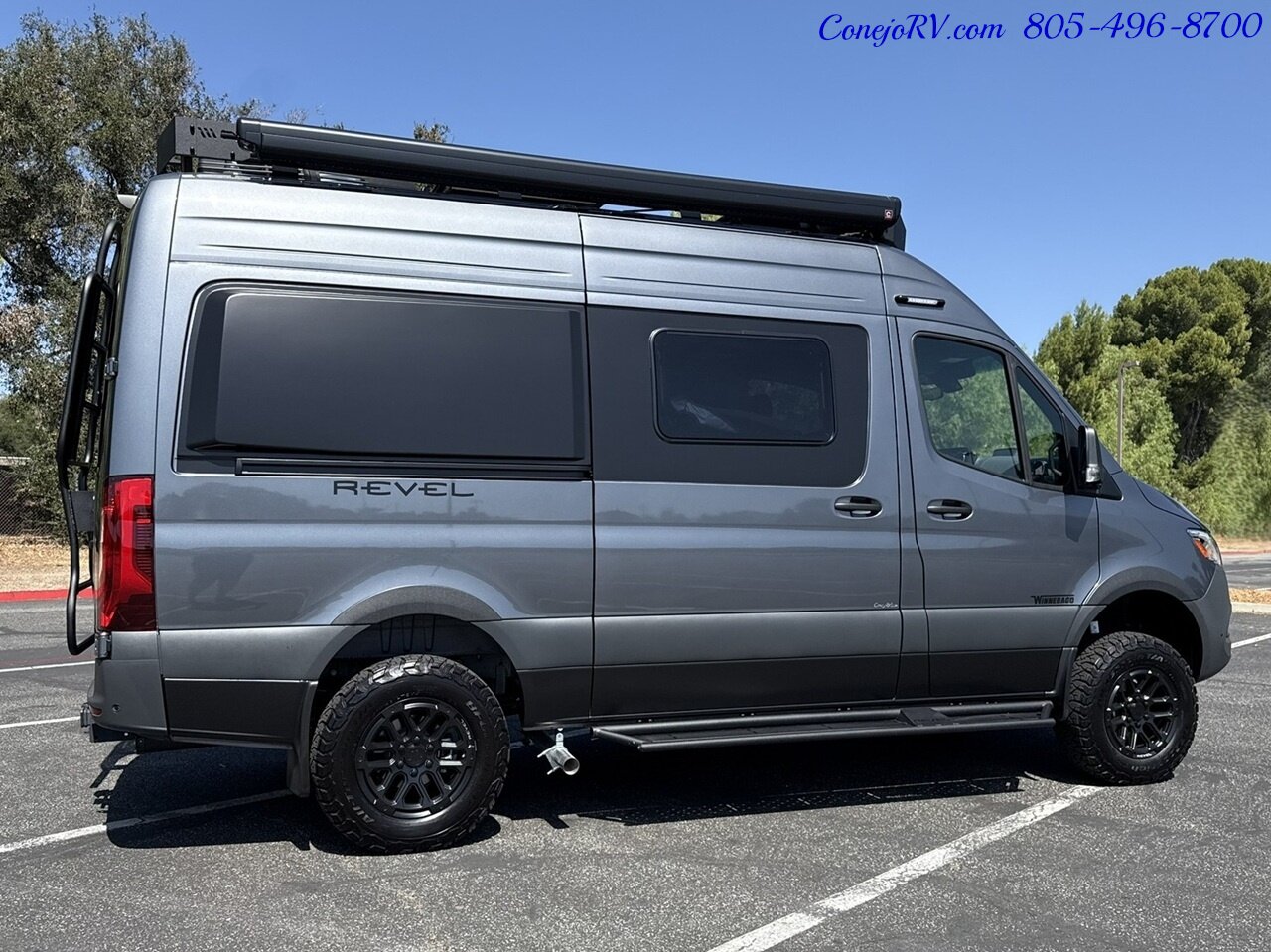 2027 Winnebago Revel 44EC AWD Sofa Sprinter Mercedes Turbo Diesel, 8.4KWH Lithionics Lithium System - Photo 4 - Thousand Oaks, CA 91360