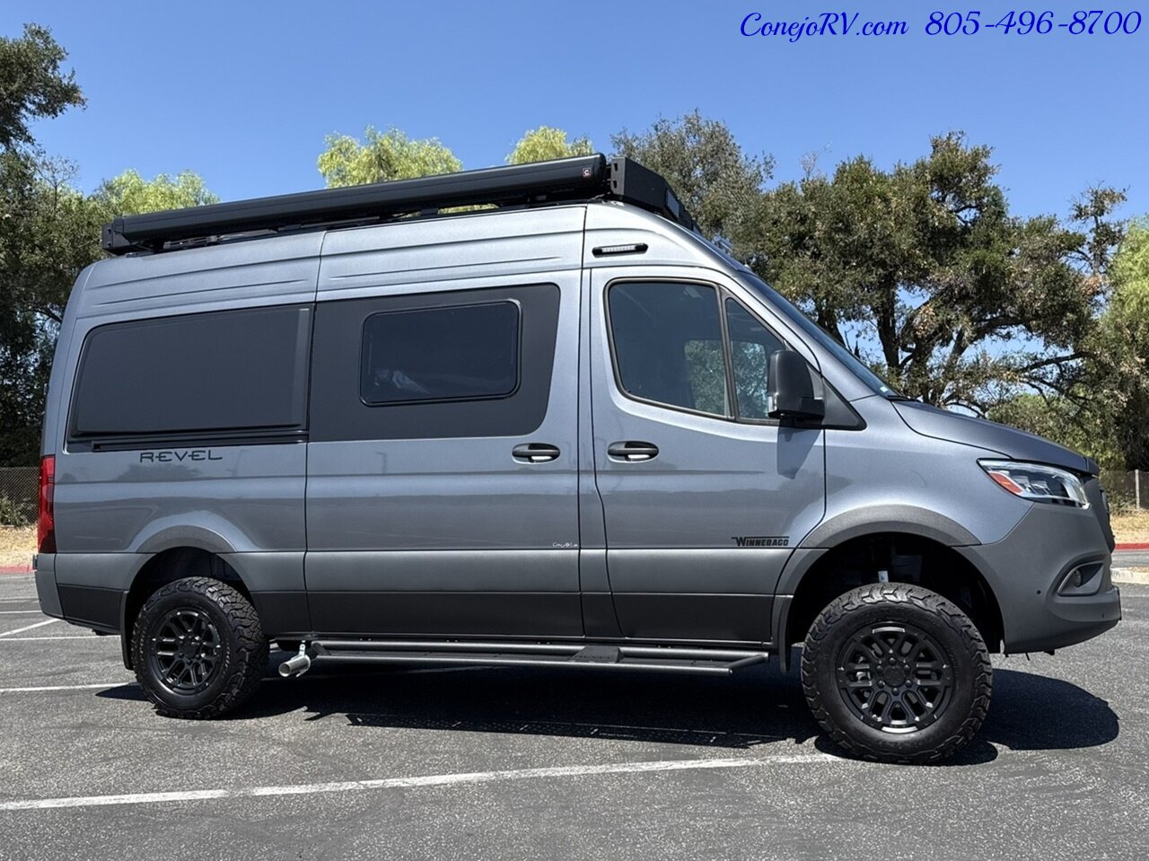 2027 Winnebago Revel 44EC AWD Sofa Sprinter Mercedes Turbo Diesel, 8.4KWH Lithionics Lithium System - Photo 3 - Thousand Oaks, CA 91360