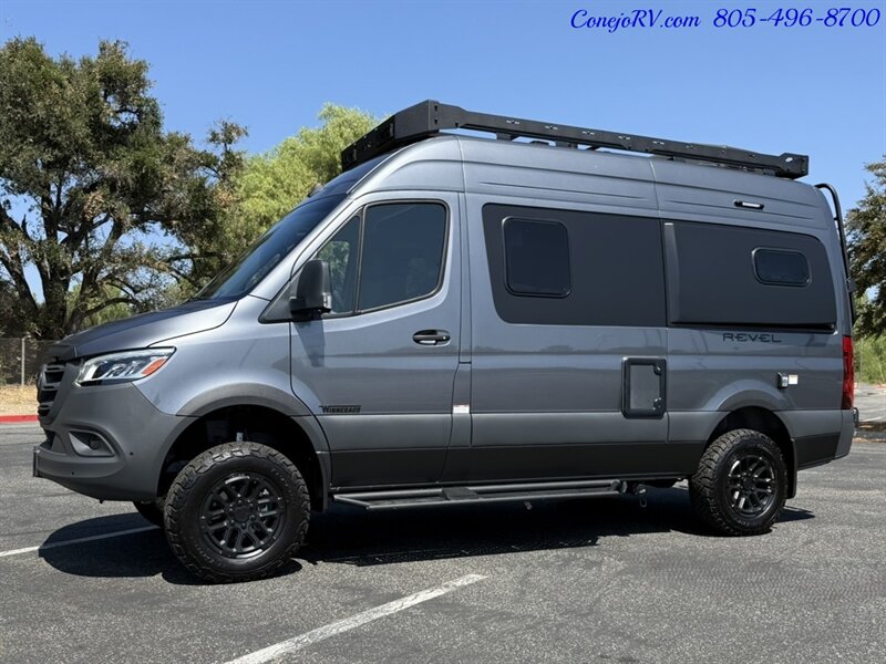 2027 Winnebago Revel 44EC AWD Sofa Sprinter Mercedes Turbo Diesel, 8.4KWH  Lithionics Lithium System