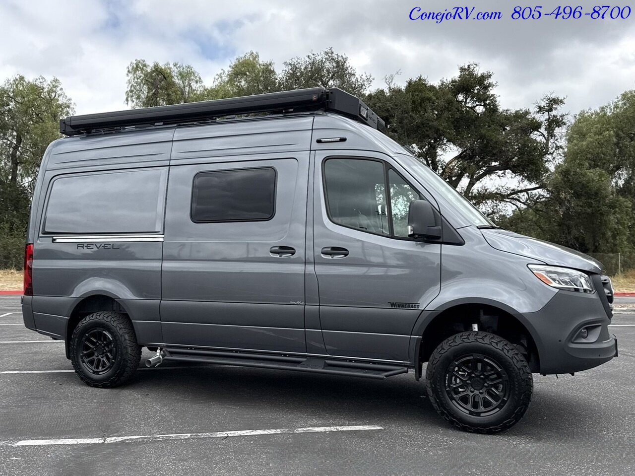 2027 Winnebago Revel 44EC AWD Sofa Sprinter Mercedes Turbo Diesel, 8.4KWH Lithionics Lithium System - Photo 3 - Thousand Oaks, CA 91360