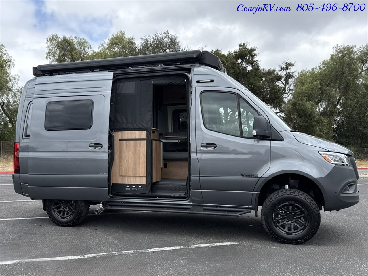 2027 Winnebago Revel 44EC AWD Sofa Sprinter Mercedes Turbo Diesel, 8.4KWH Lithionics Lithium System - Photo 36 - Thousand Oaks, CA 91360