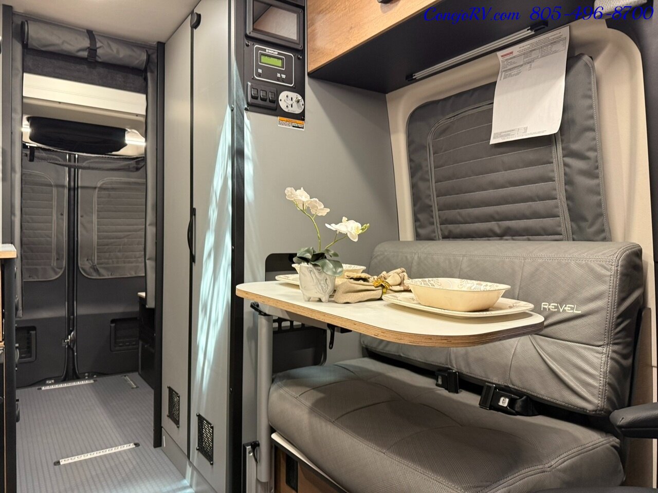 2027 Winnebago Revel 44EC AWD Sofa Sprinter Mercedes Turbo Diesel, 8.4KWH Lithionics Lithium System - Photo 6 - Thousand Oaks, CA 91360