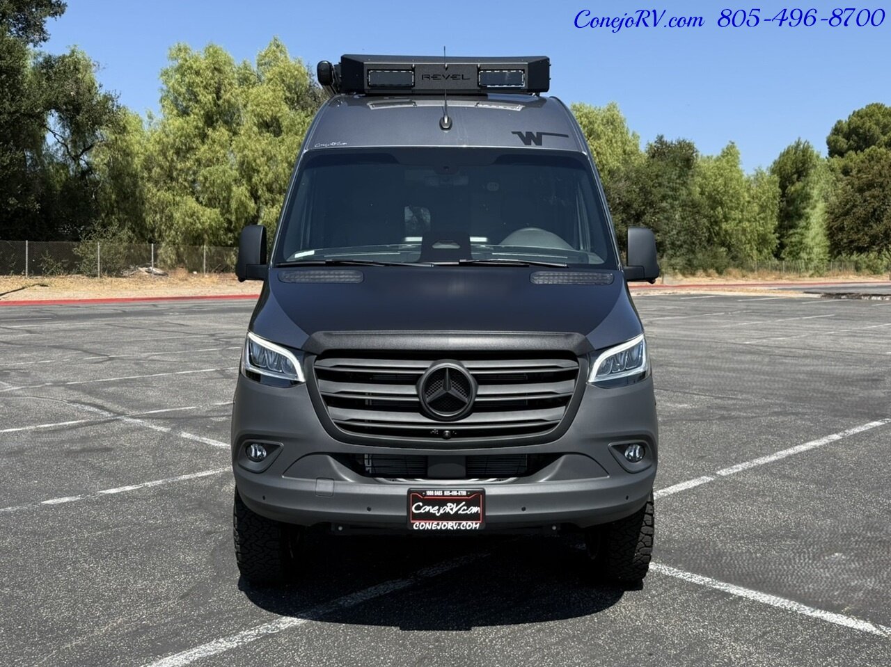 2027 Winnebago Revel 44EC AWD Sofa Sprinter Mercedes Turbo Diesel, 8.4KWH Lithionics Lithium System - Photo 39 - Thousand Oaks, CA 91360