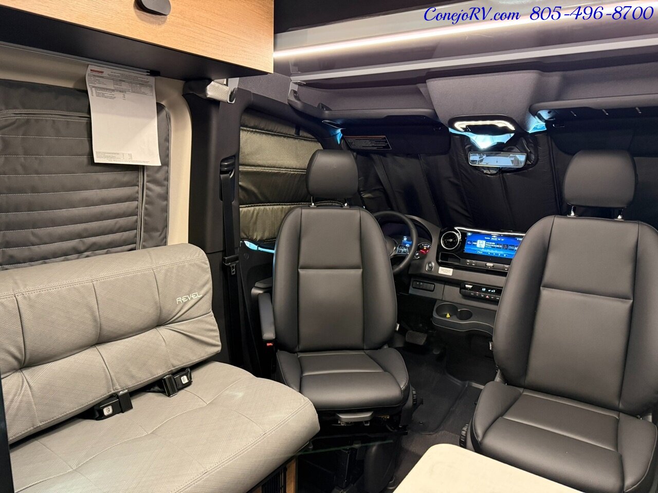 2027 Winnebago Revel 44EC AWD Sofa Sprinter Mercedes Turbo Diesel, 8.4KWH Lithionics Lithium System - Photo 28 - Thousand Oaks, CA 91360