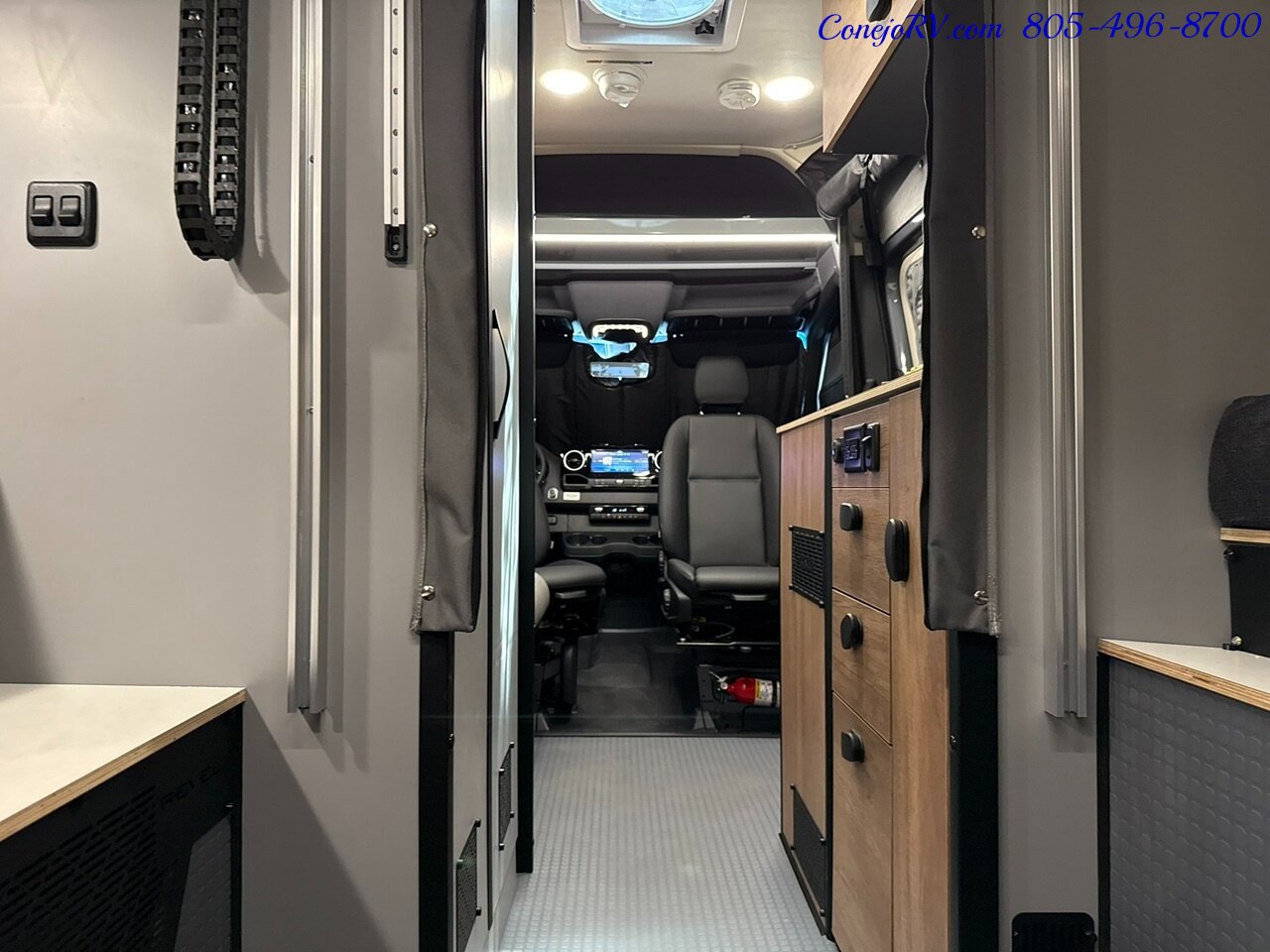 2027 Winnebago Revel 44EC AWD Sofa Sprinter Mercedes Turbo Diesel, 8.4KWH Lithionics Lithium System - Photo 23 - Thousand Oaks, CA 91360