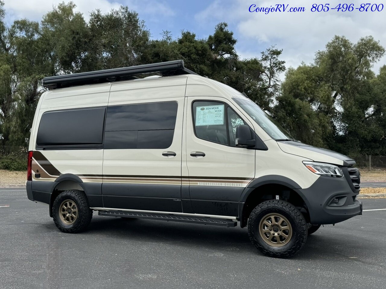 2024 Storyteller Overland Classic Mode AWD Lithionics Lithium System Mercedes Sprinter  Turbo Diesel Custom Graphics 15K Factory Rebate - Photo 3 - Thousand Oaks, CA 91360