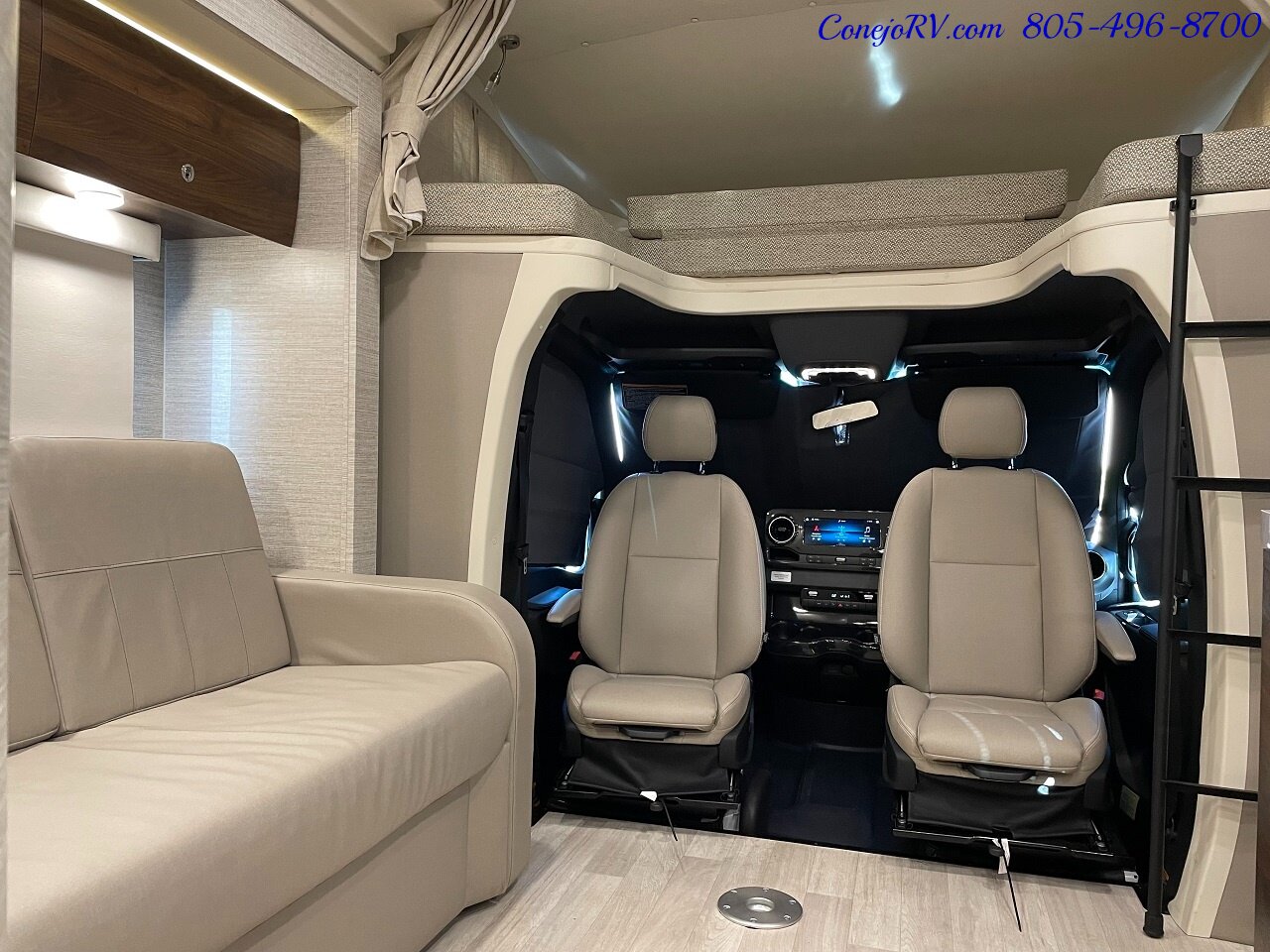 2023 Winnebago Navion 24V Slide-Out Mercedes Turbo Diesel Full Body Paint   - Photo 27 - Thousand Oaks, CA 91360