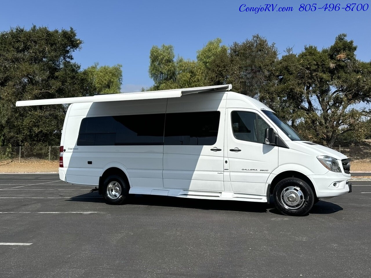 2017 Coachmen Galleria 24Q Rear Lounge Quad Captains Seats Mercedes Turbo  Diesel - Photo 48 - Thousand Oaks, CA 91360