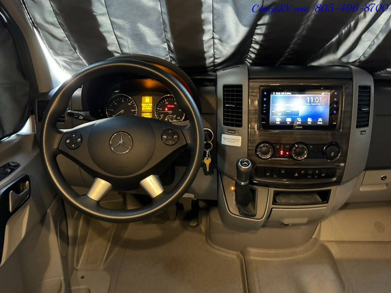 2017 Coachmen Galleria 24Q Rear Lounge Quad Captains Seats Mercedes Turbo  Diesel - Photo 37 - Thousand Oaks, CA 91360