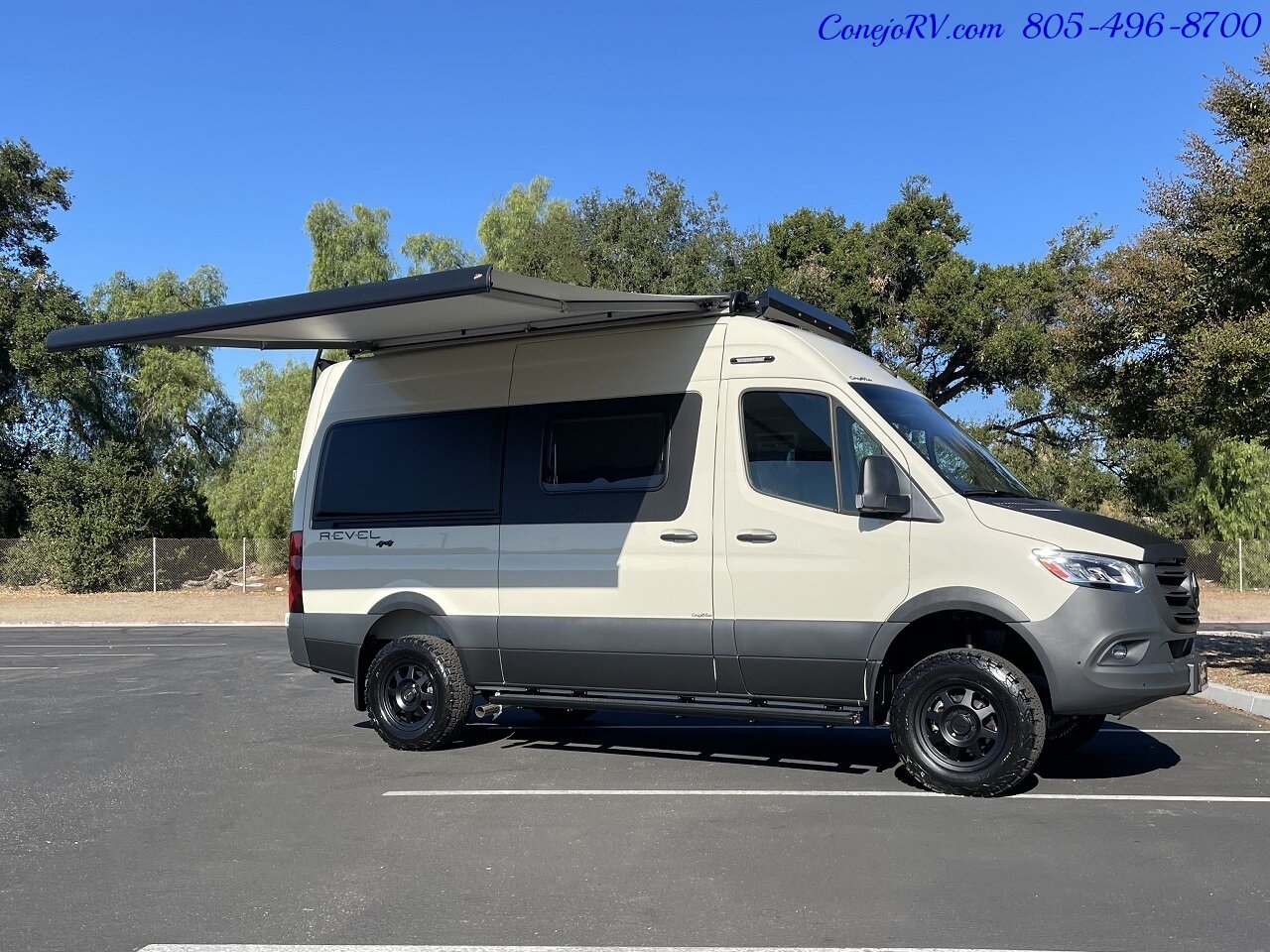 2023 WINNEBAGO Revel 44E 4X4 Sprinter Mercedes Turbo Diesel, 320 AH Lithium   - Photo 37 - Thousand Oaks, CA 91360