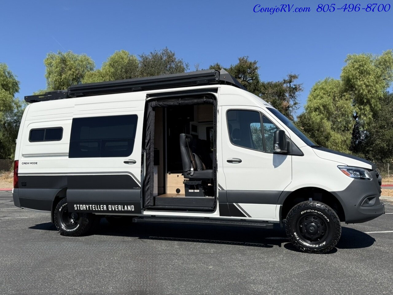 2027 Storyteller Overland Crew Mode XL AWD Pop Top 16.8kWh Lithonics Lithium System Mercedes Turbo Diesel - Photo 51 - Thousand Oaks, CA 91360