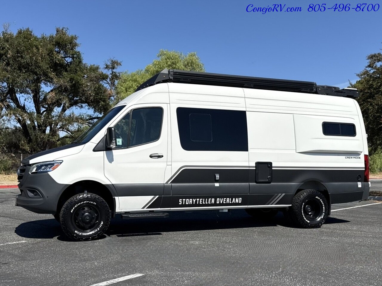 2027 Storyteller Overland Crew Mode XL AWD Pop Top 16.8kWh Lithonics Lithium System Mercedes Turbo Diesel - Photo 52 - Thousand Oaks, CA 91360