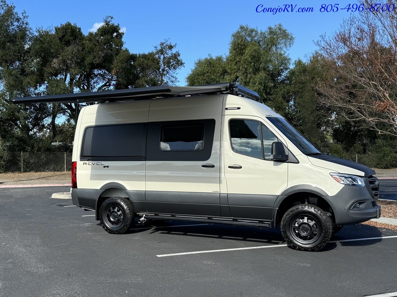 2024 Winnebago Revel 44E 4X4 Sprinter Mercedes Turbo Diesel, 320 AH Lithium  Custom Wrap - Photo 43 - Thousand Oaks, CA 91360