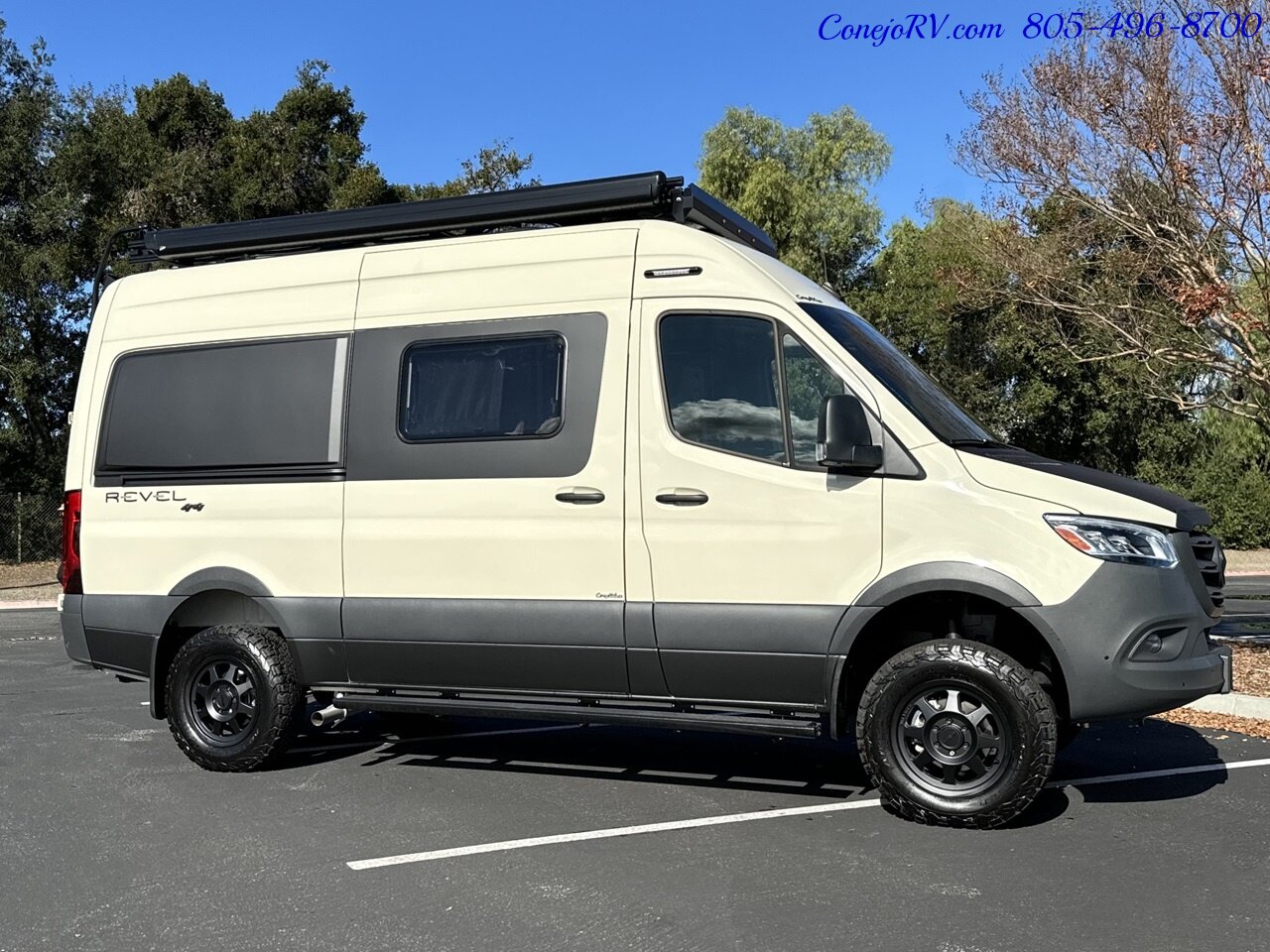 2024 Winnebago Revel 44E 4X4 Sprinter Mercedes Turbo Diesel, 320 AH