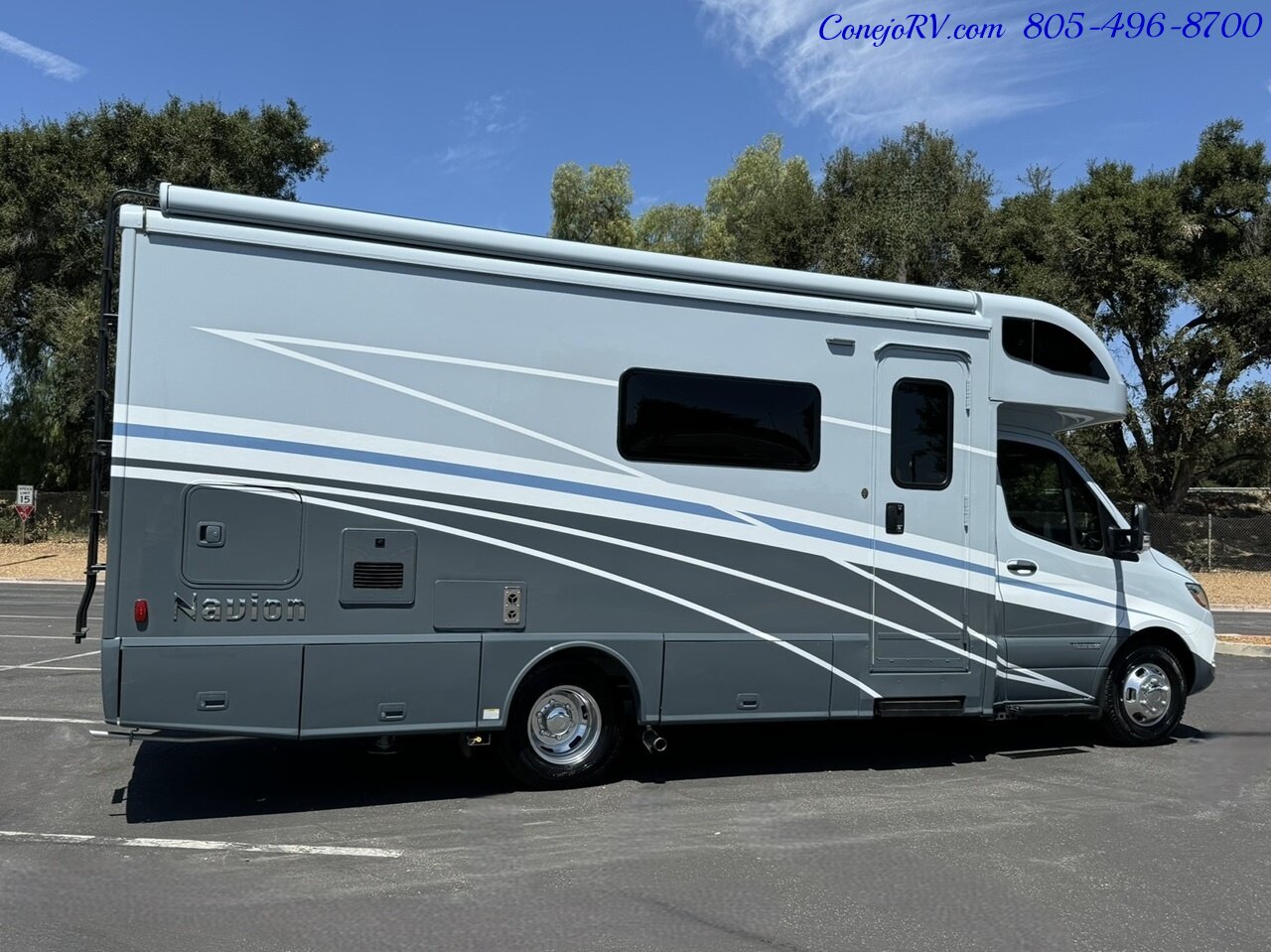 2025 Winnebago Navion 24D Full Wall Slide-Out Mercedes Turbo Diesel Full  Body Paint - Photo 4 - Thousand Oaks, CA 91360