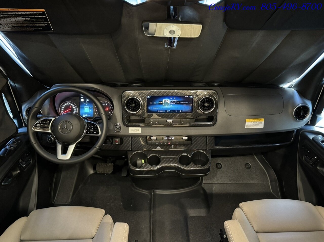 2025 Winnebago Navion 24D Full Wall Slide-Out Mercedes Turbo Diesel Full  Body Paint - Photo 36 - Thousand Oaks, CA 91360