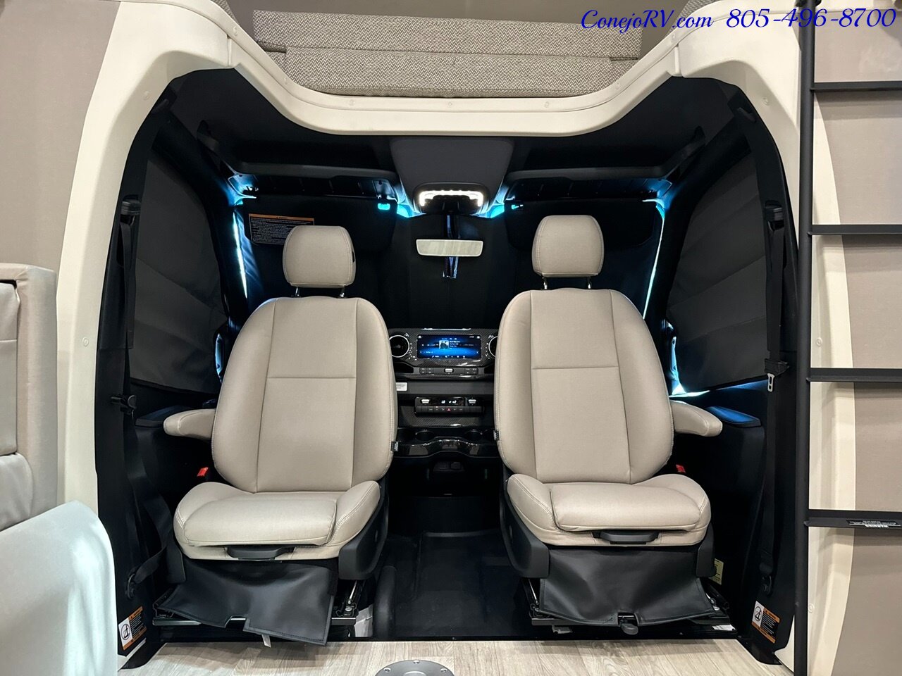 2025 Winnebago Navion 24D Full Wall Slide-Out Mercedes Turbo Diesel Full  Body Paint - Photo 35 - Thousand Oaks, CA 91360